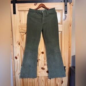 JOES Jeans High Waist Flare Leg Corduroy Pants Sz 29 LIKE NEW